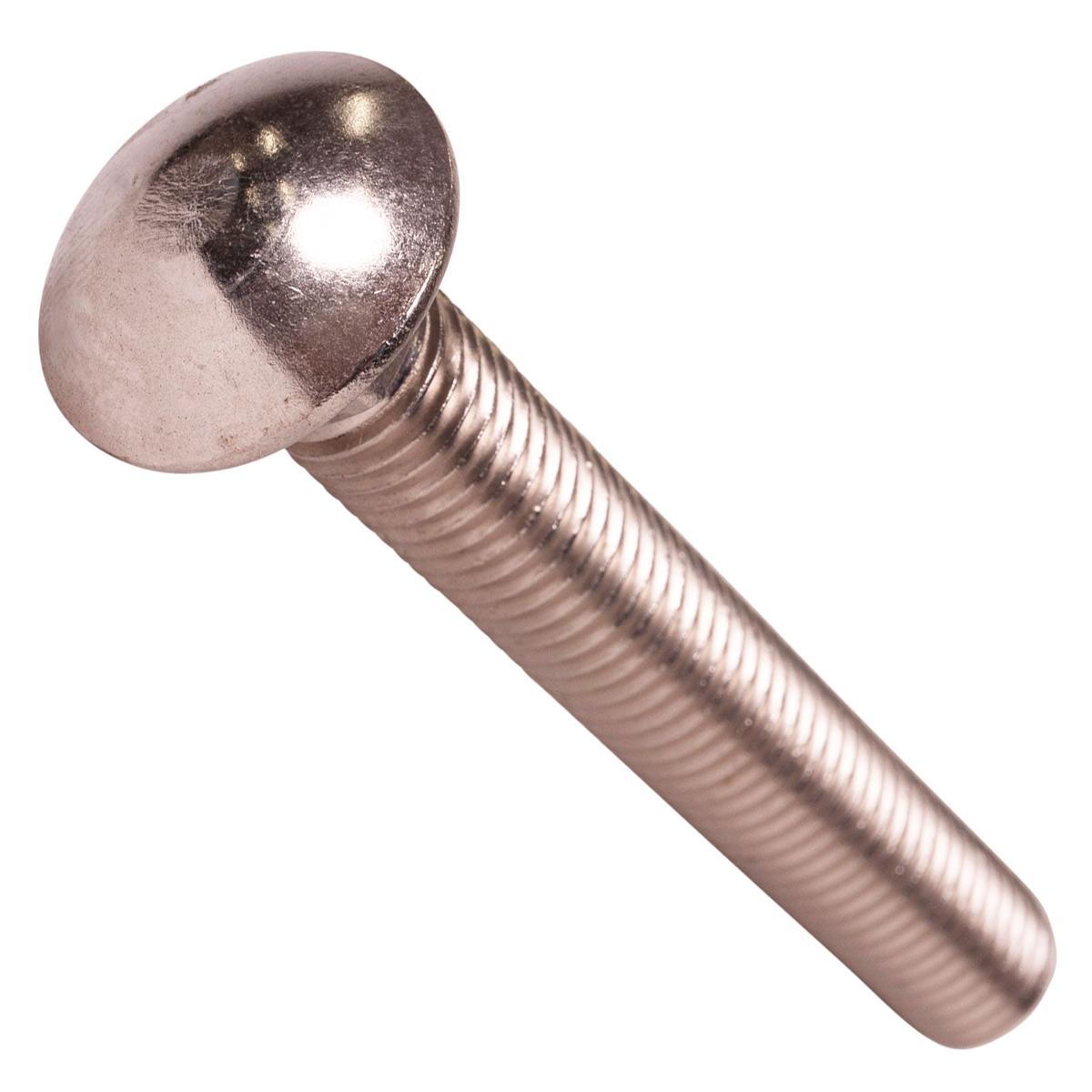 Conquest 5/8" x 4-1/2" Carriage Bolt - 18-8 Stainless Steel | Qty. 1,800 (Pallet)