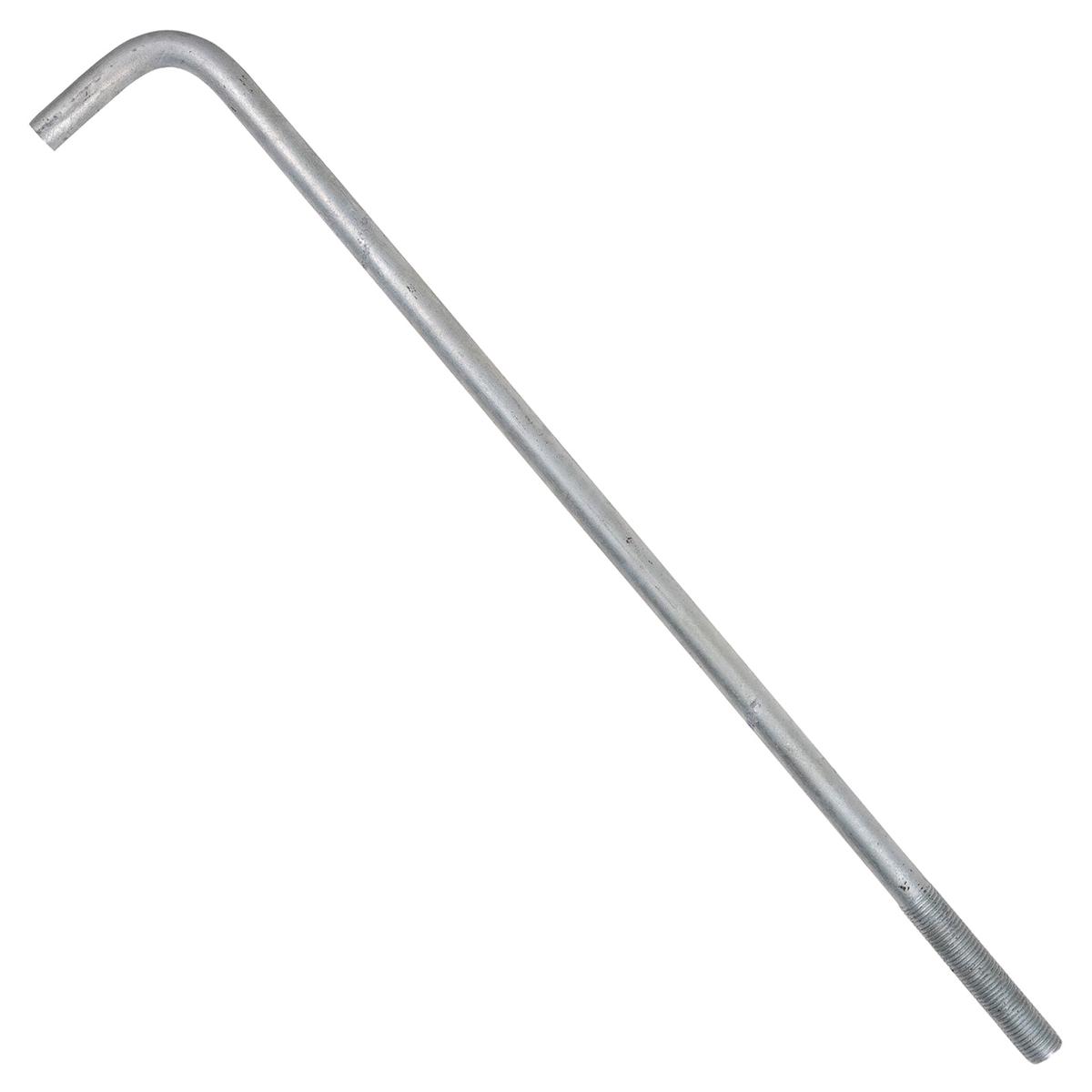 1-1/4" x 42" L-Bolt Concrete Anchor Bolt - Hot Dip Galvanized