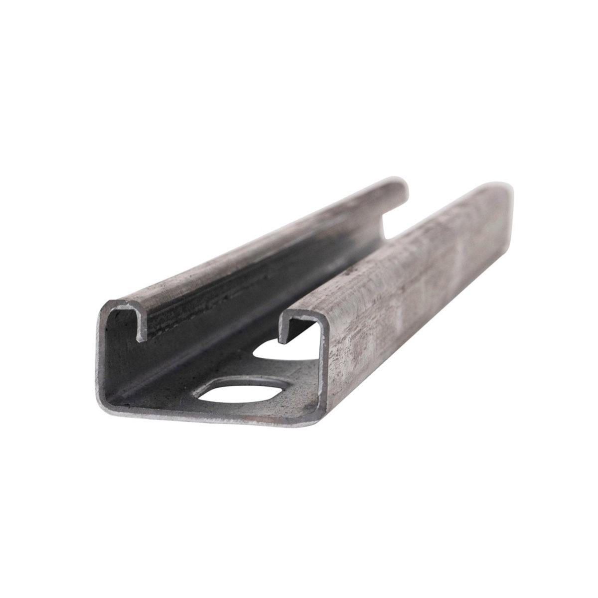 1-5/8" x 13/16" Strut Channel with Short Slots 8 ft. - Pre-Galvanized