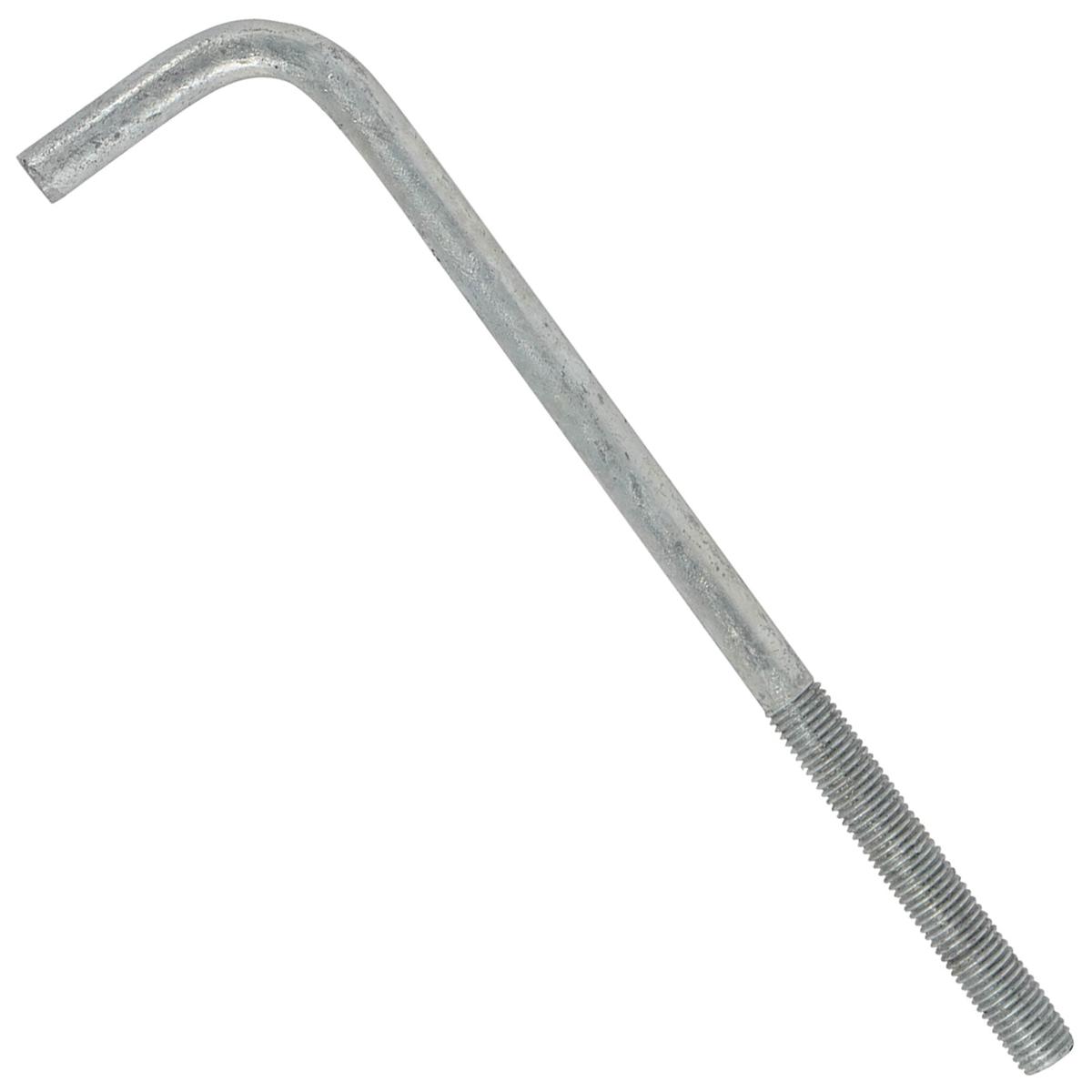 3/4" x 15" L-Bolt Concrete Anchor Bolt - Hot Dip Galvanized
