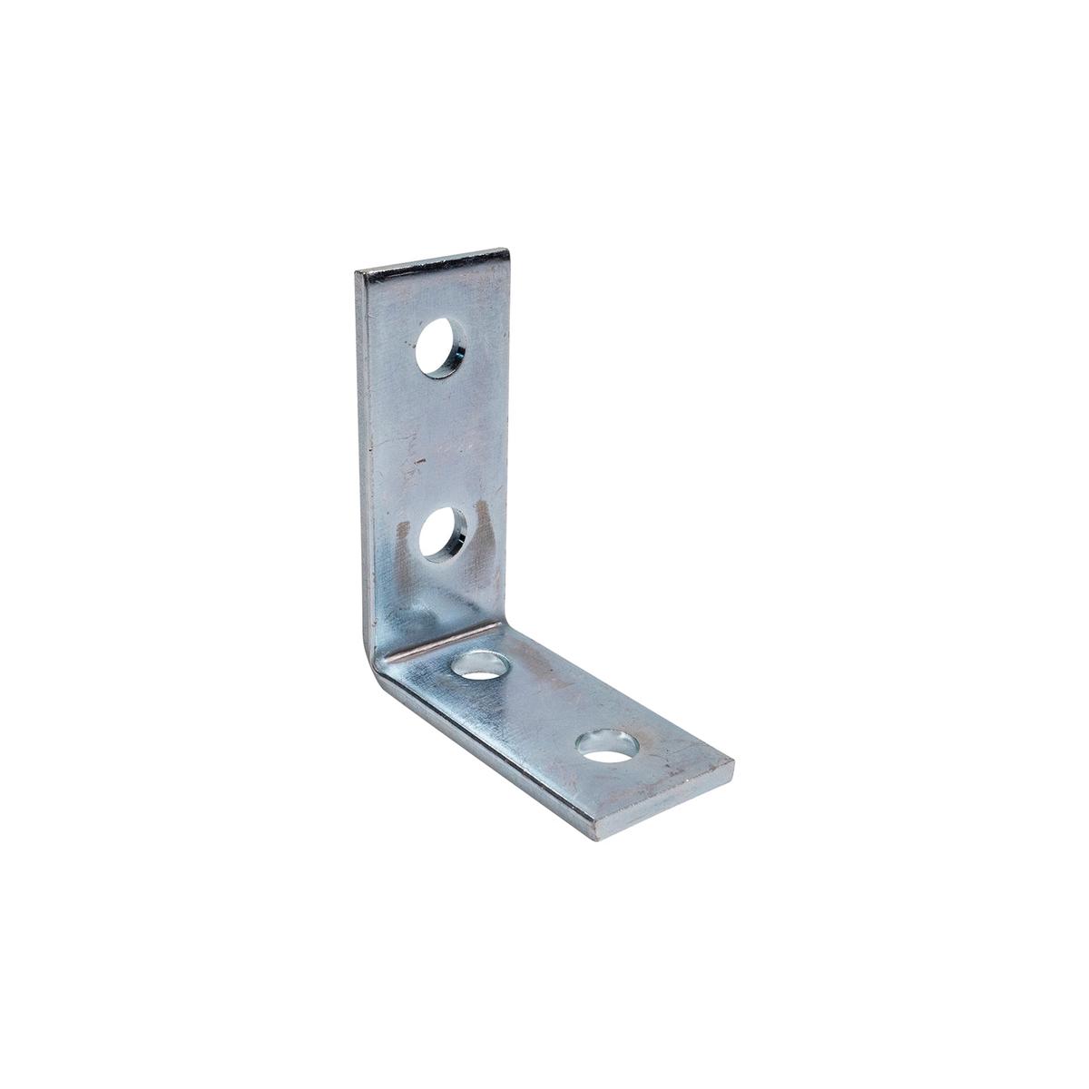 4-Hole 90 Degree Strut Angle - Electro-Galvanized