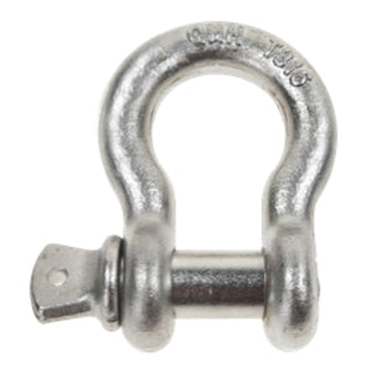 1" Stainless Steel Drop Forged Screw Pin Anchor Shackle - 5 Ton