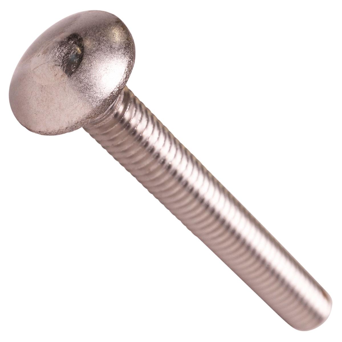 Conquest 5/16" x 2-1/2" Carriage Bolt - 18-8 Stainless Steel | Qty. 400 (Carton)