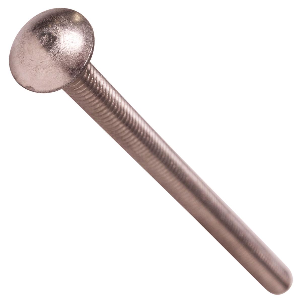 Conquest 5/16" x 5" Carriage Bolt - 18-8 Stainless Steel | Qty. 250 (Carton)
