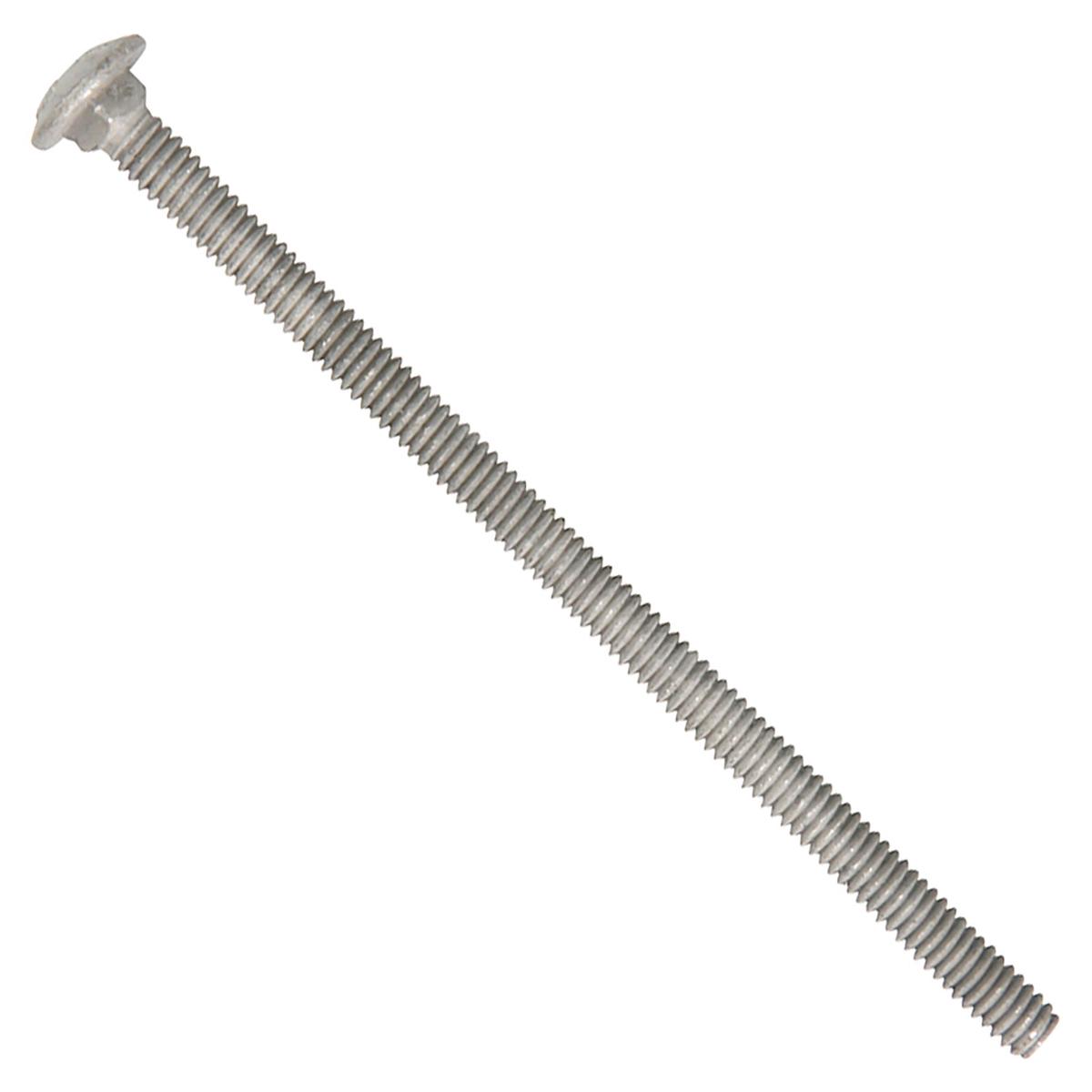 Conquest 1/4" x 5" A307 Carriage Bolt - Hot Dip Galvanized | Qty. 500 (Carton)