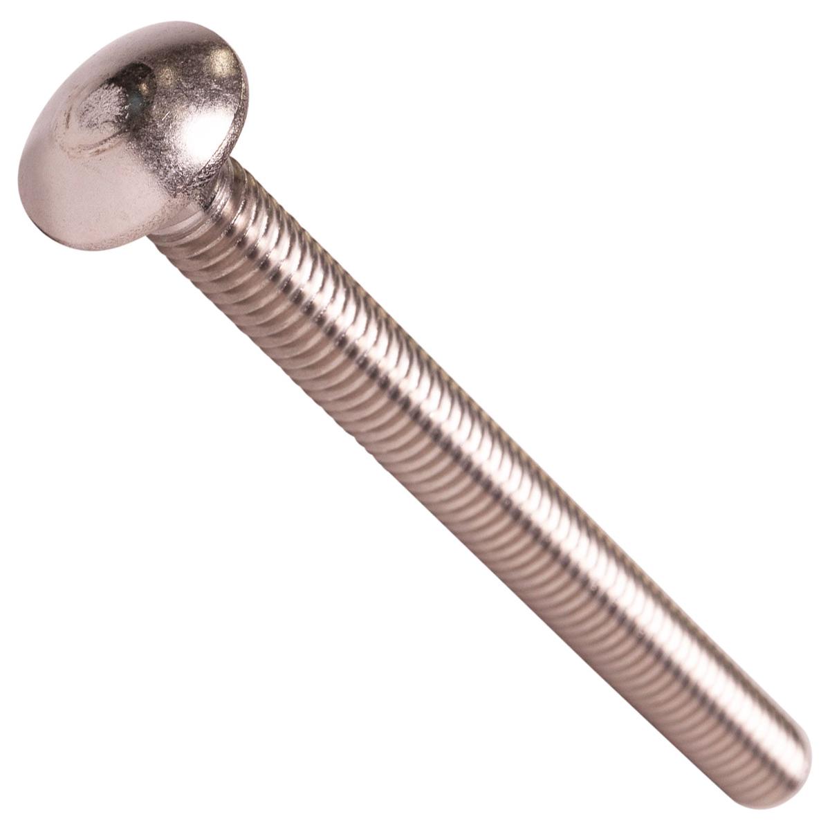 Conquest 3/8" x 4" Carriage Bolt - 18-8 Stainless Steel | Qty. 200 (Carton)