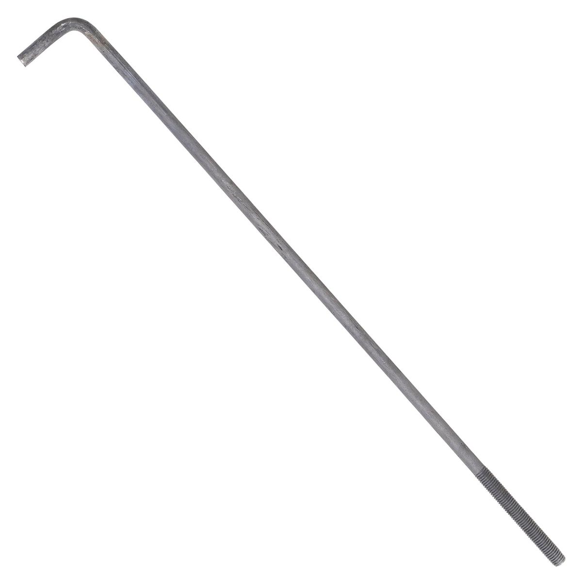 1/2" x 24" L-Bolt Concrete Anchor Bolt - Hot Dip Galvanized