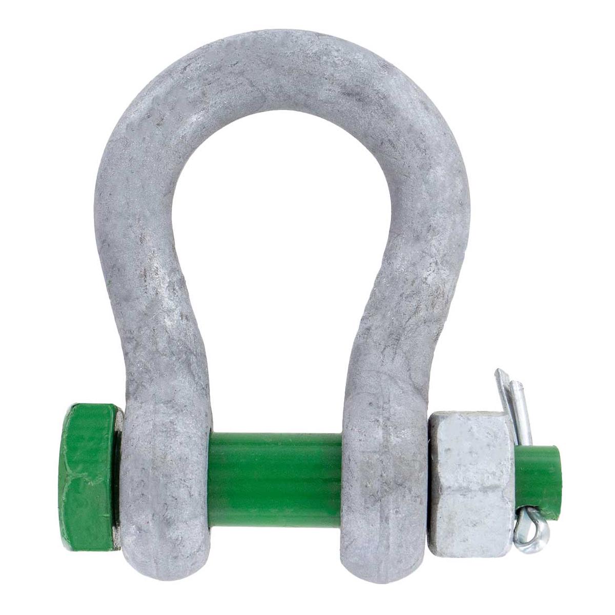 2-1/4" Van Beest Green Pin Bolt Type Anchor Shackle | G-4163 - 42.5 Ton