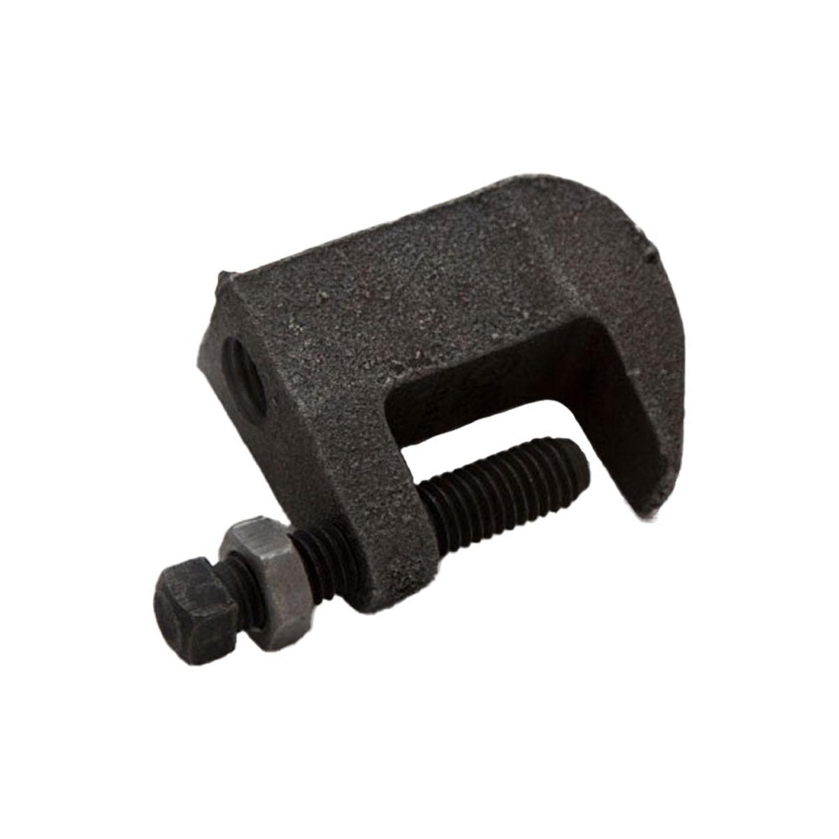 3/8" C Clamp w/lock nut - Electro-Galvanized