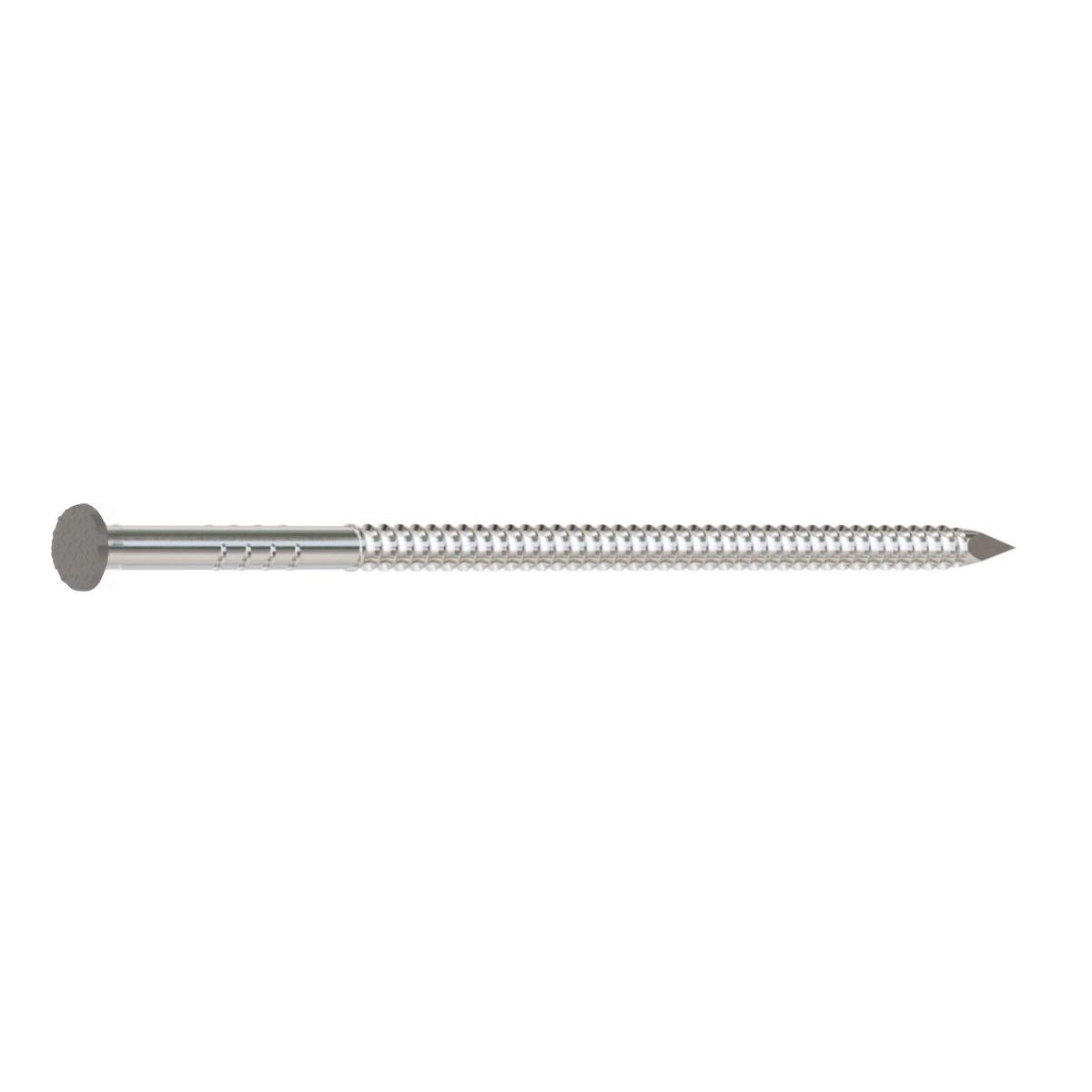 10d (3") - 304 Stainless Steel Painted Siding Nail - Gray, 5 lb. Pkg