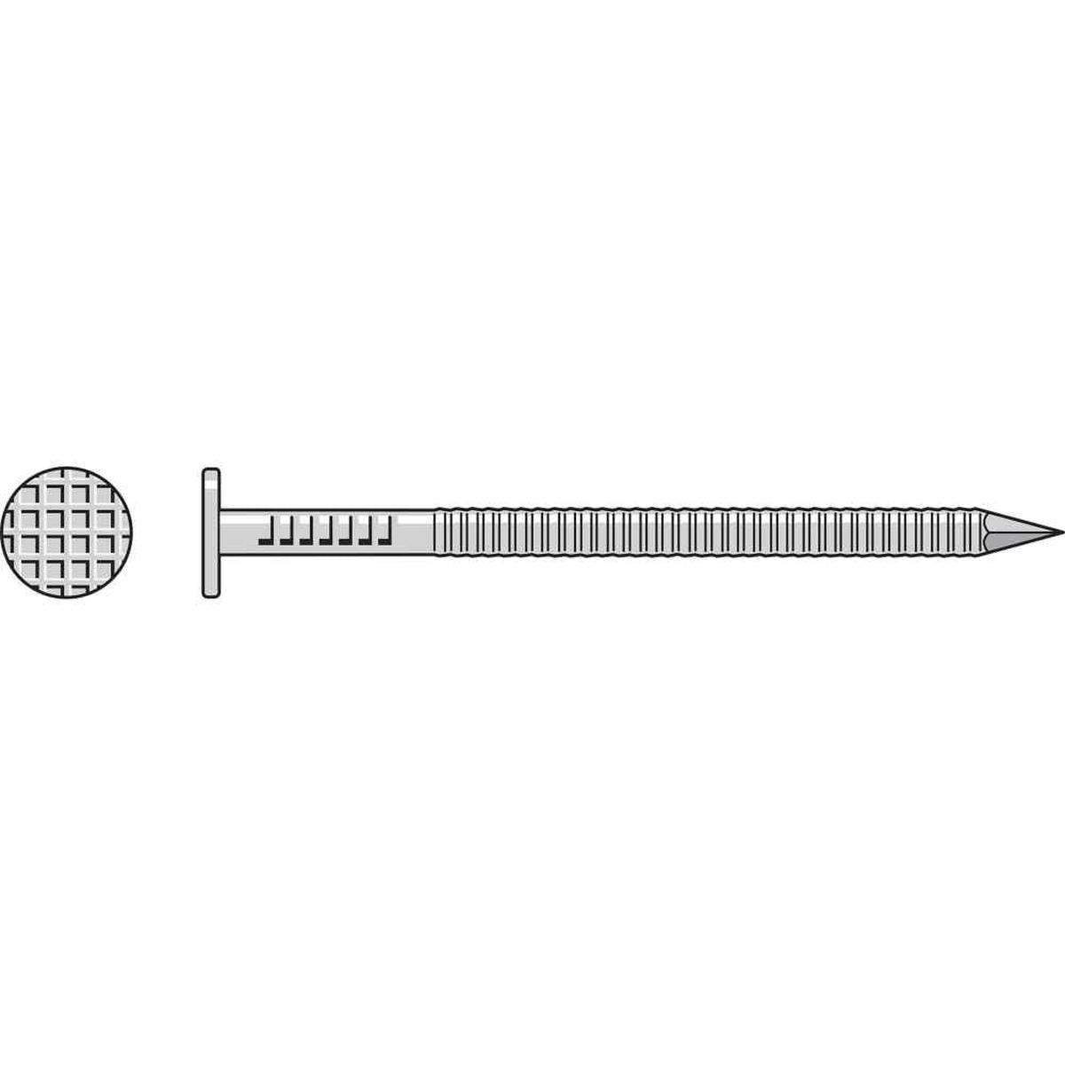 16D (3-1/2") Wood Siding Nail - 304 Stainless Steel, 1 lb. Pkg