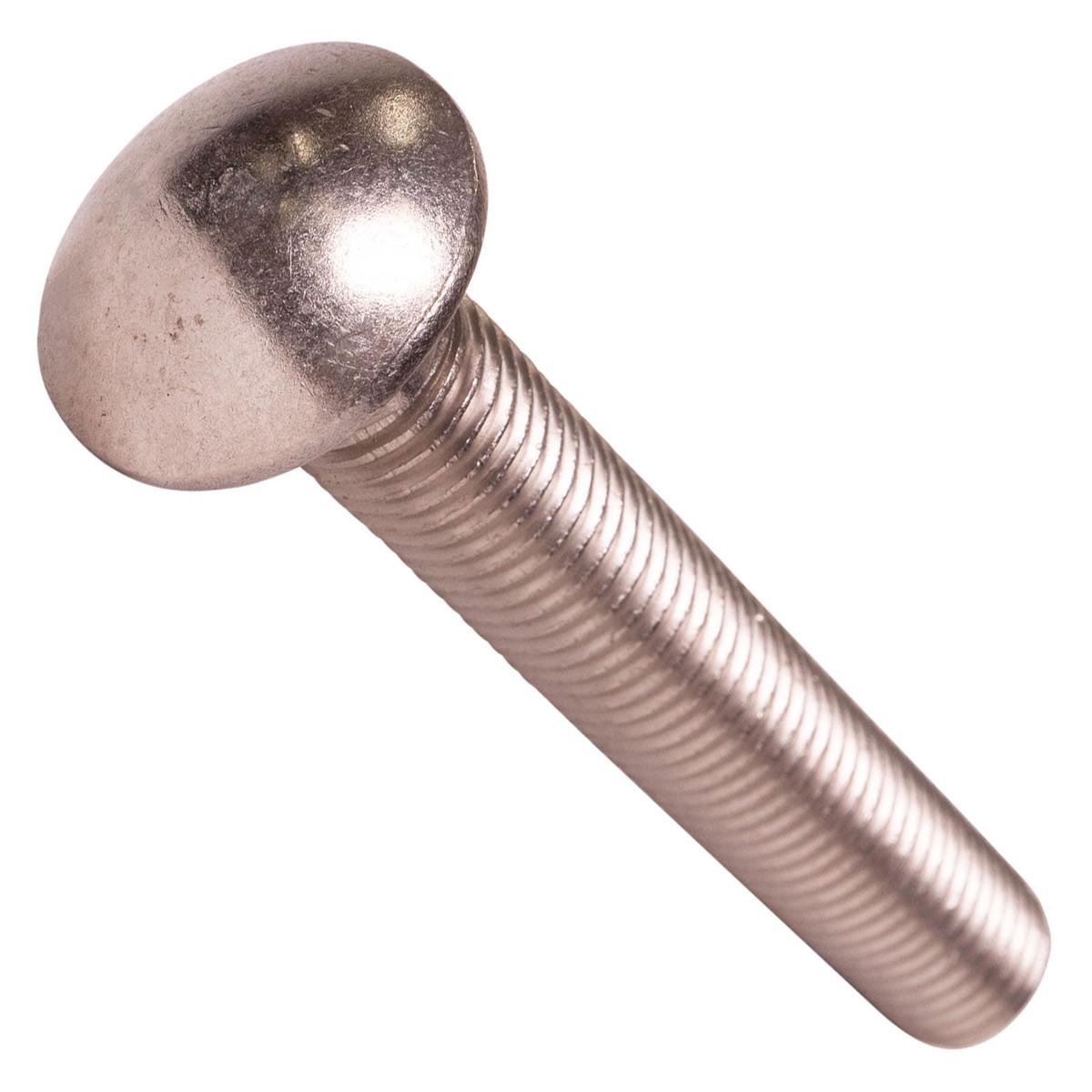 Conquest 3/4" x 5" Carriage Bolt - 18-8 Stainless Steel | Qty. 40 (Carton)