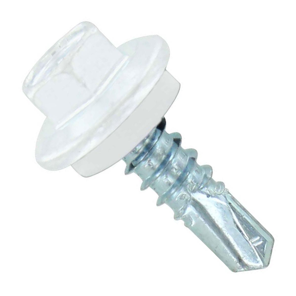 ST Fastening #12 X 3/4" Self-Drilling Maxx Steelbinder Metal Roofing Screw - Bright White | Qty. 120,000 (Pallet)