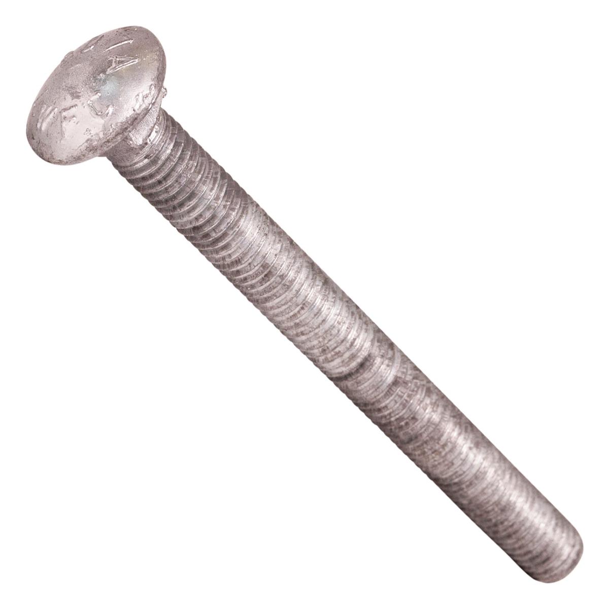 Conquest 1/2" x 5-1/2" A307 Carriage Bolt - Hot Dip Galvanized | Qty. 125 (Carton)