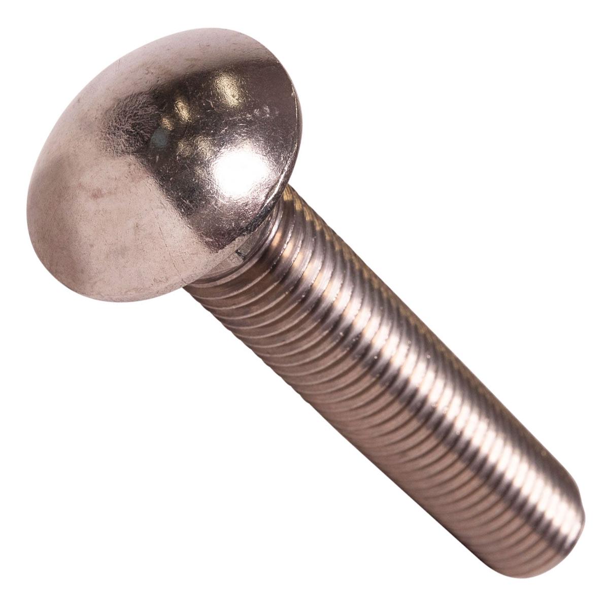 Conquest 3/4" x 4" Carriage Bolt - 18-8 Stainless Steel | Qty. 50 (Carton)