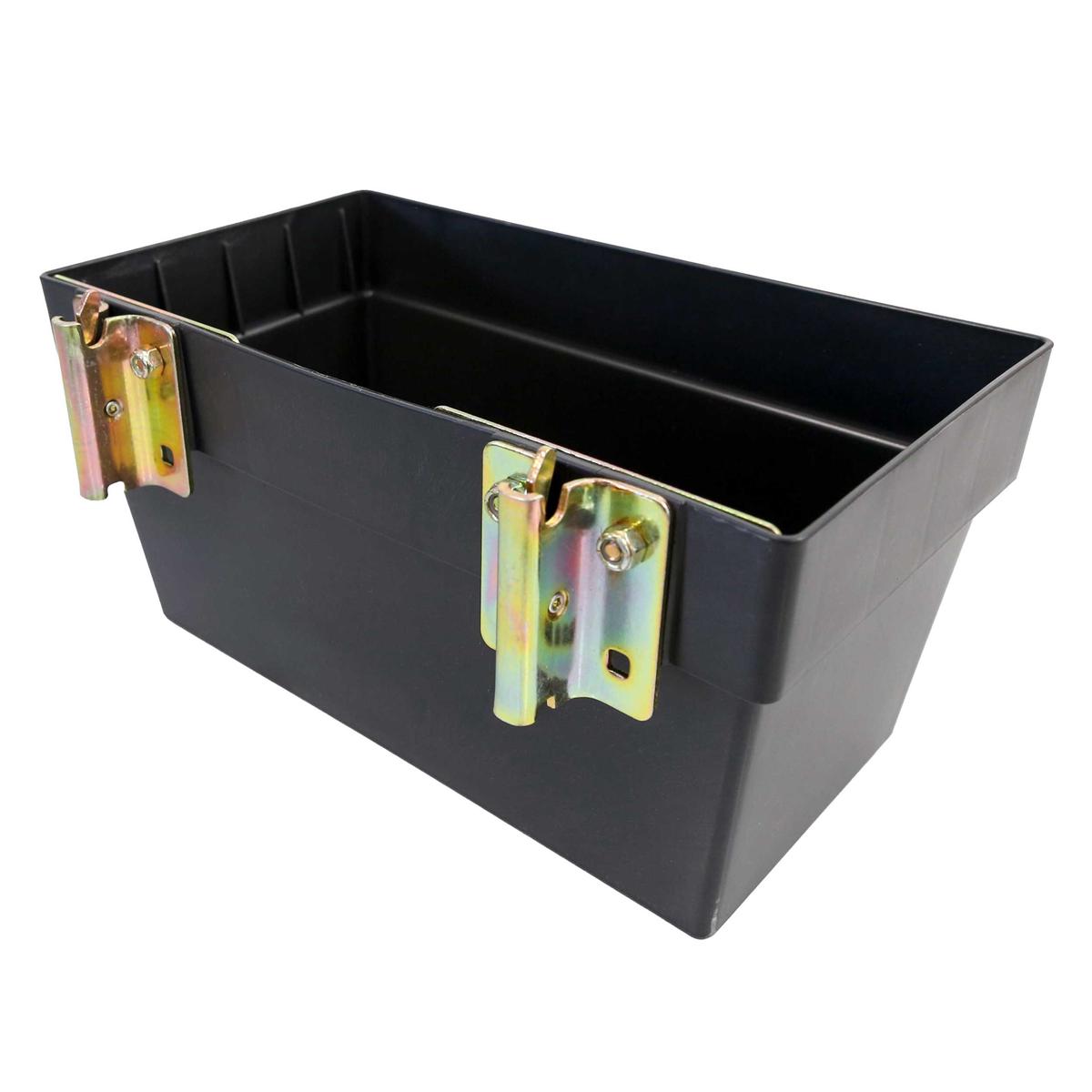 Medium E-Track Storage Bin | Plastic | 13"W x 6-1/2"H x 7-1/4"D