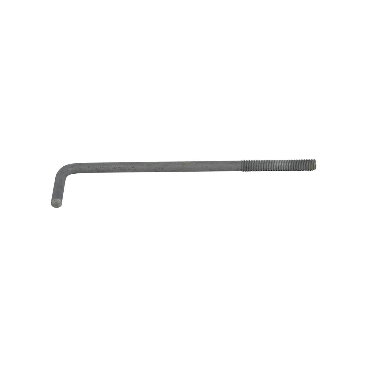5/8" x 15" L-Bolt Concrete Anchor Bolt - Hot Dip Galvanized