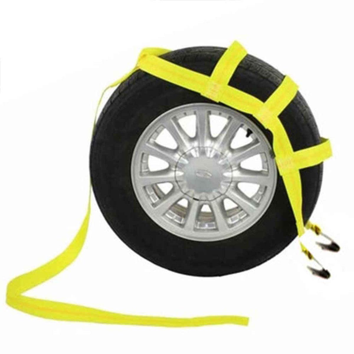 Tow Dolly Basket with Flat Hooks