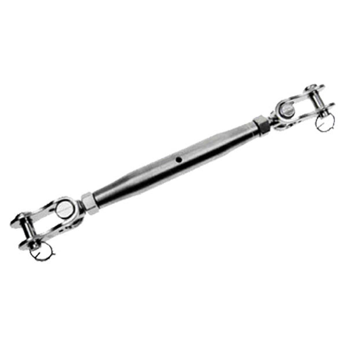 1/2" x 6" Toggle & Toggle Stainless Steel Pipe Turnbuckle