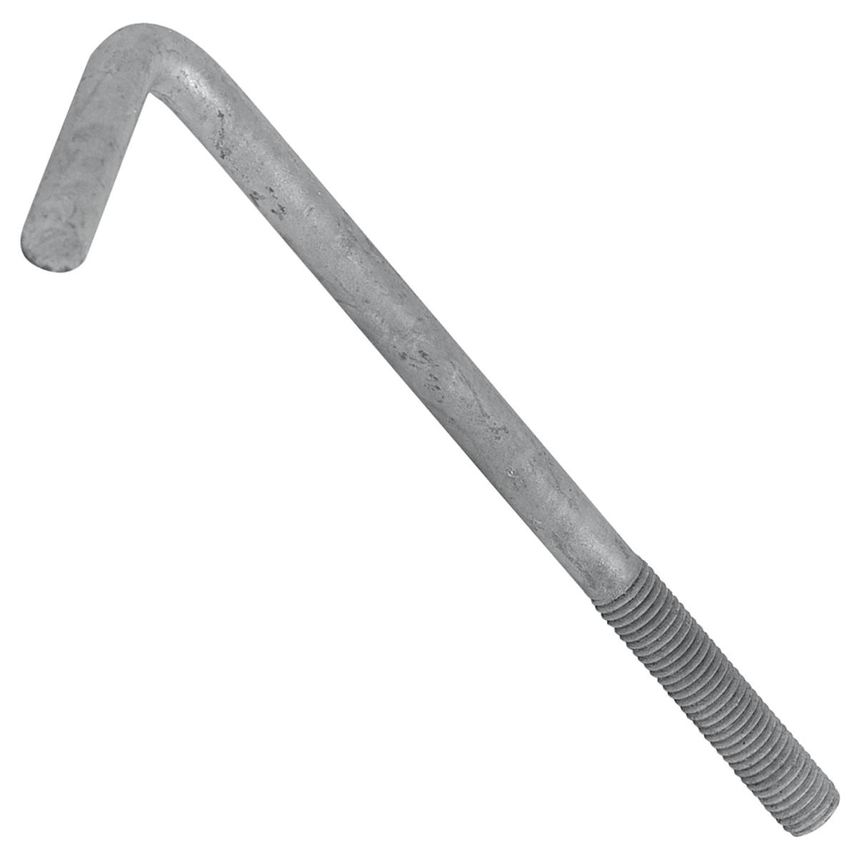 5/8" x 10" L-Bolt Concrete Anchor Bolt - Hot Dip Galvanized