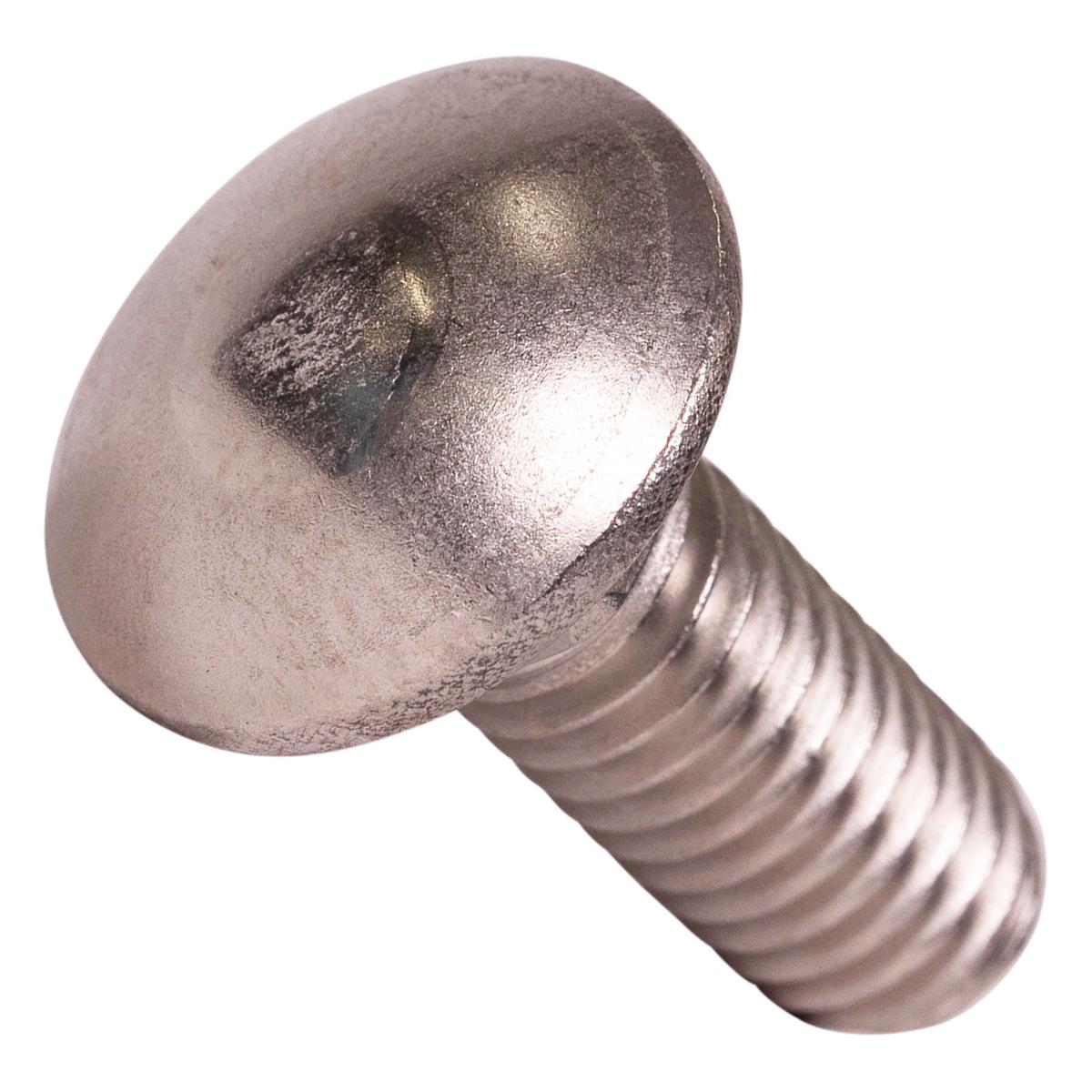 Conquest 3/8" x 1" Carriage Bolt - 18-8 Stainless Steel | Qty. 500 (Carton)