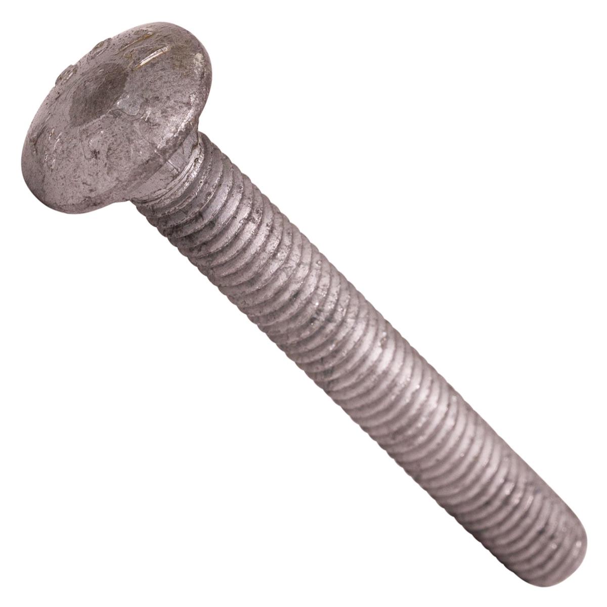 Conquest 3/8" x 3" A307 Carriage Bolt - Hot Dip Galvanized | Qty. 16,200 (Pallet)