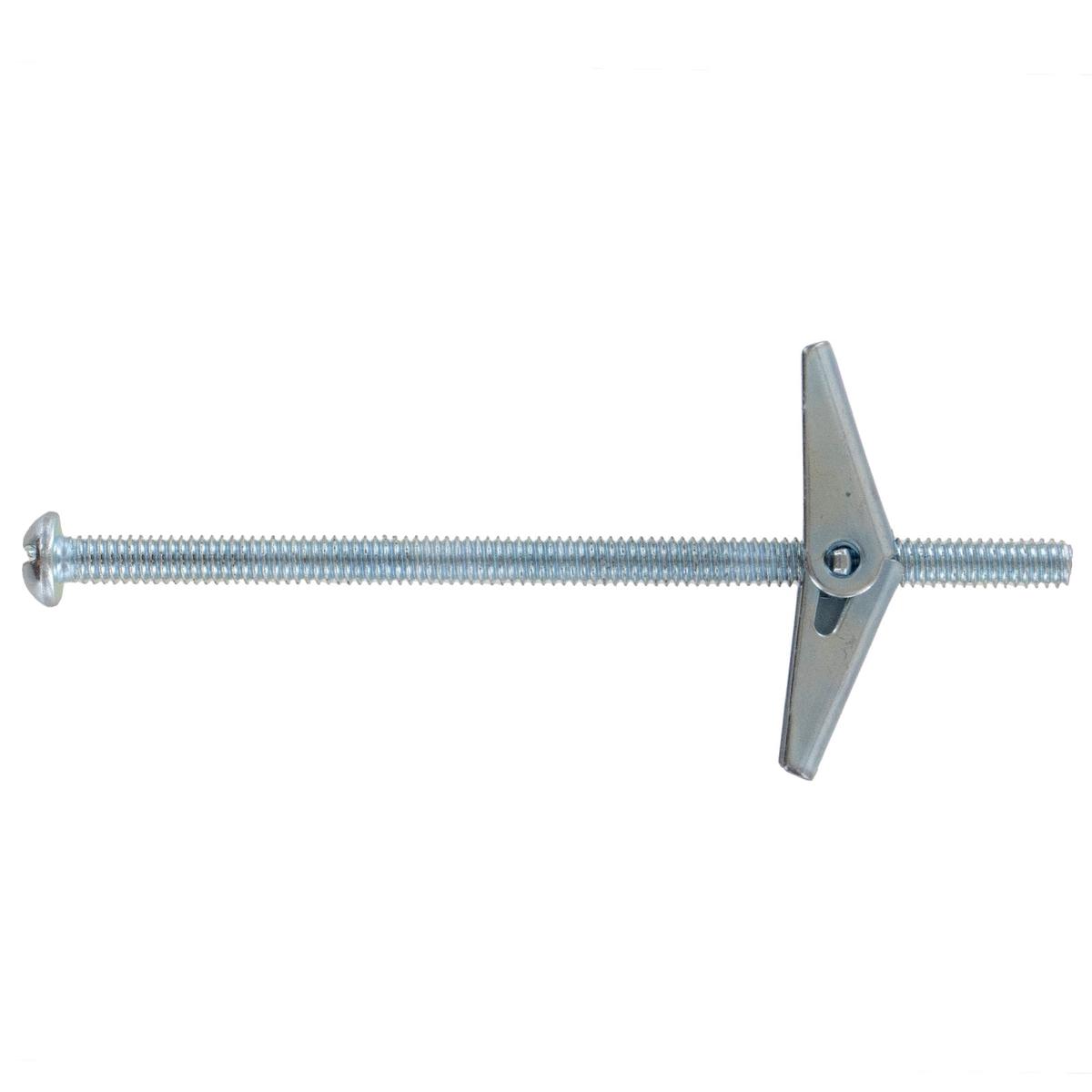 1/4" x 5" Conquest Round PH/SL Combo Toggle Bolt w/ Wing Nut - Zinc