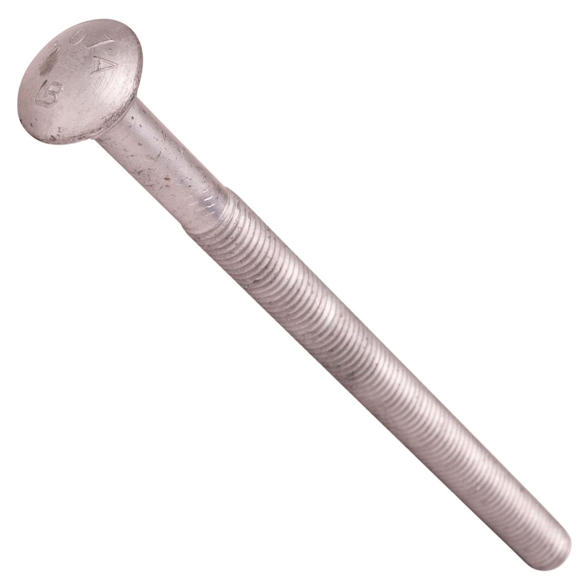 Conquest 1/2" x 8" A307 Carriage Bolt - Hot Dip Galvanized