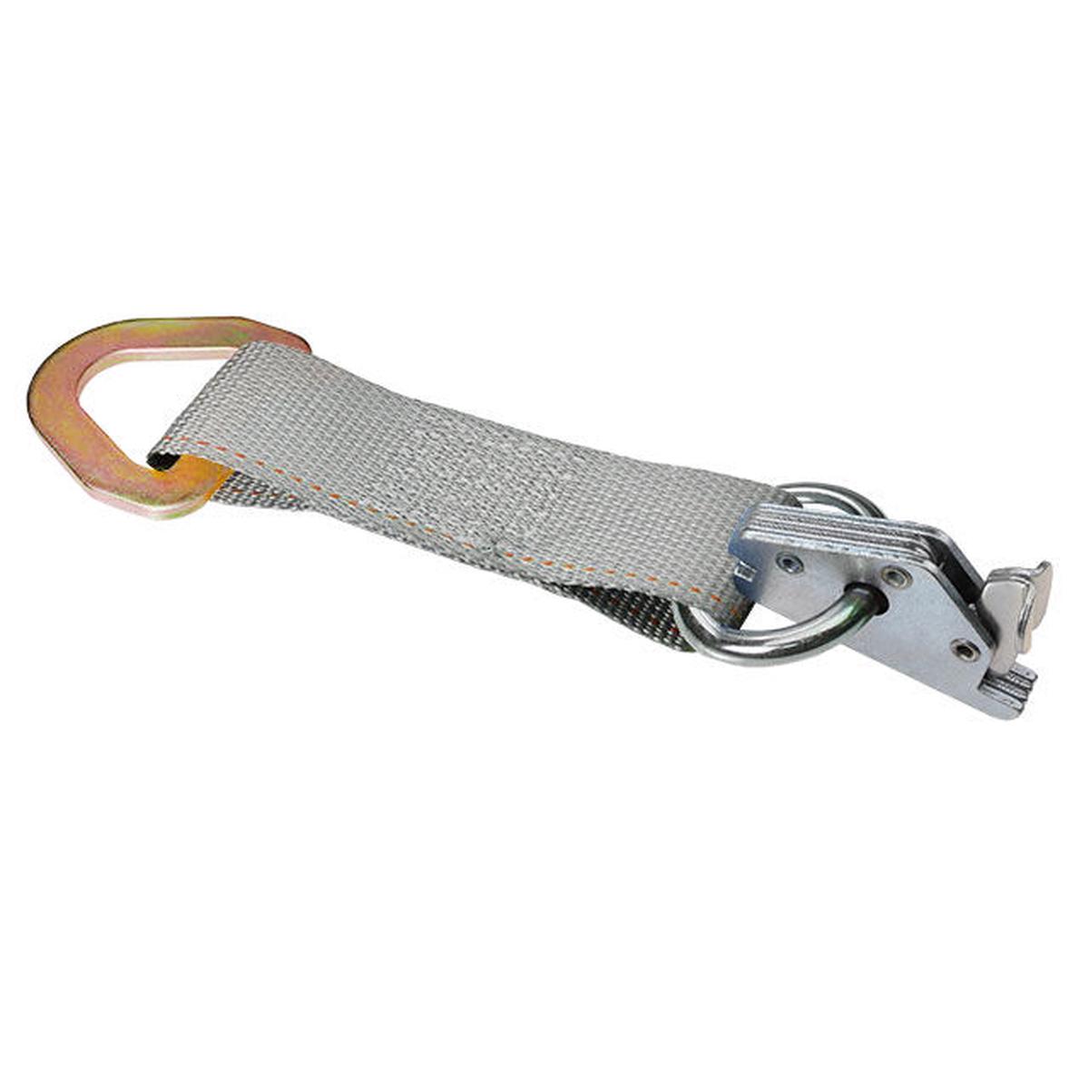 Heavy Duty 9-1/2" E-Track Rope Tie-Off - Gray | 6,000 lbs. BS