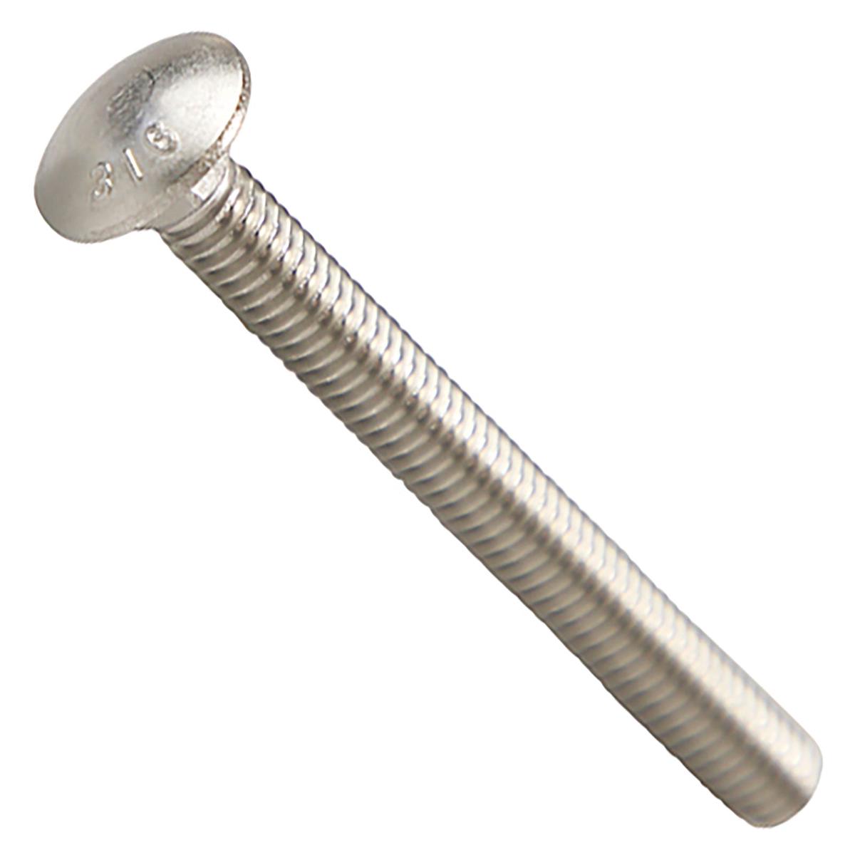 Conquest 5/16" x 3" Carriage Bolt - 316 Stainless Steel