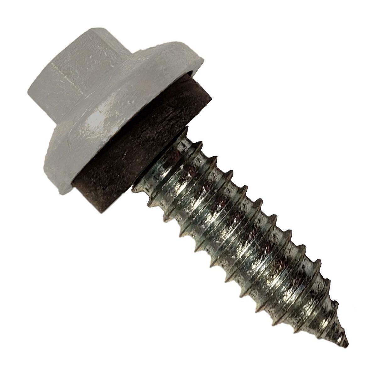 ST Fastening #17 x 1" ZXL Tapping Steelbinder Metal Roofing Screw - Ash Gray - Qty. 120,000 (Pallet)