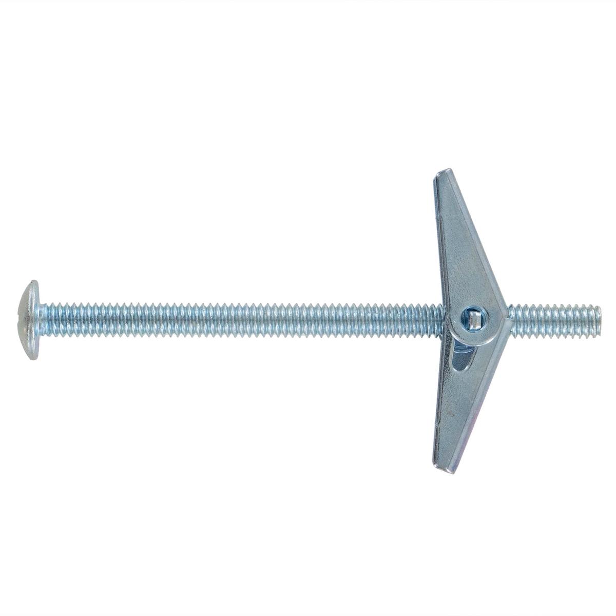 1/4" x 4" Conquest Truss PH/SL Combo Toggle Bolt w/ Wing Nut - Zinc