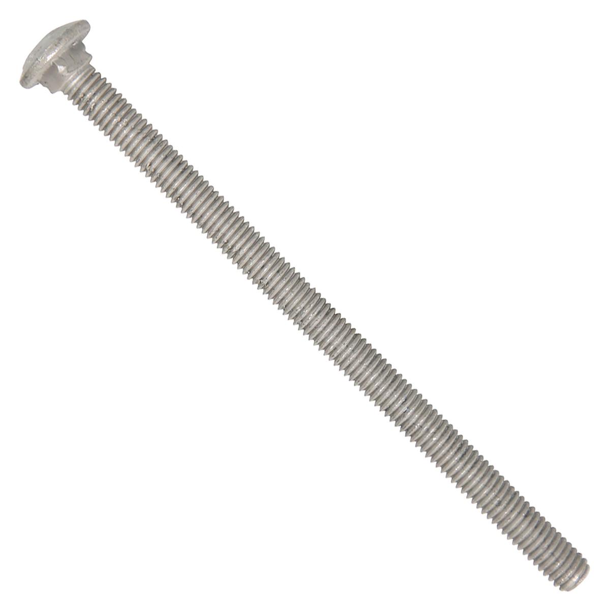 Conquest 3/8" x 6-1/2" A307 Carriage Bolt - Hot Dip Galvanized