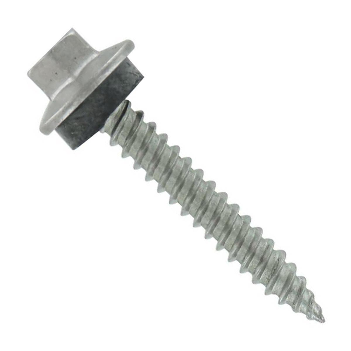 ST Fastening #10 x 1" SS Woodbinder Metal Roofing Screw - Alamo White | Qty. 3,000 (Carton)