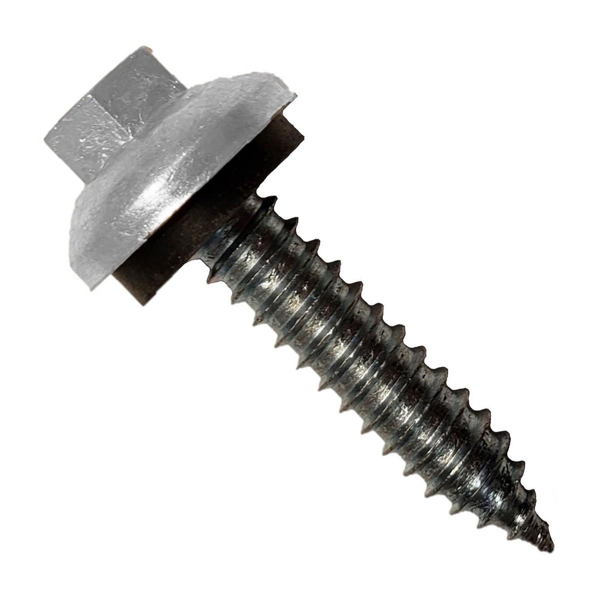 ST Fastening #14 x 1-1/4" Tapping ZXL Steelbinder Metal Roofing Screw, Hex-Washer Head - Alamo White | Qty. 96,000 (Pallet)