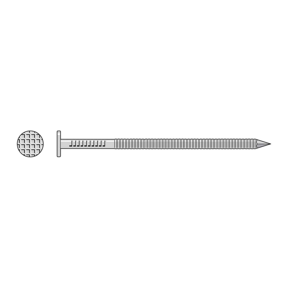 Simpson T10PTD-RP40 10d (3") Preservative-Treated Wood Decking Nail, Annular Ring Shank, Pkg 40