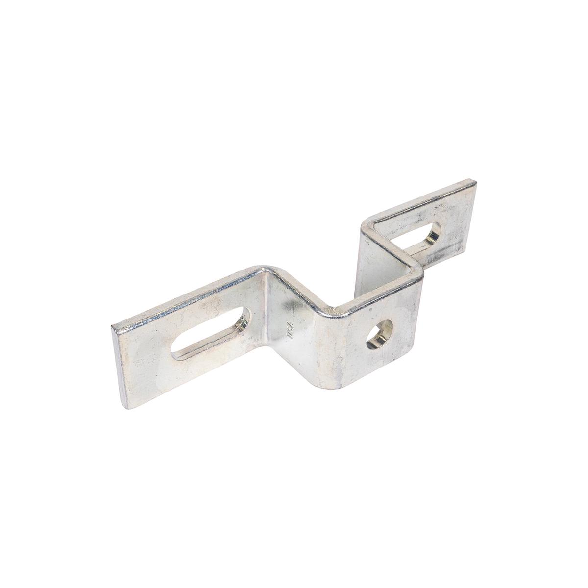 Slotted U Fitting For 1-5/8" Channel Height 7-1/4" Wide - Electro-Galvanized