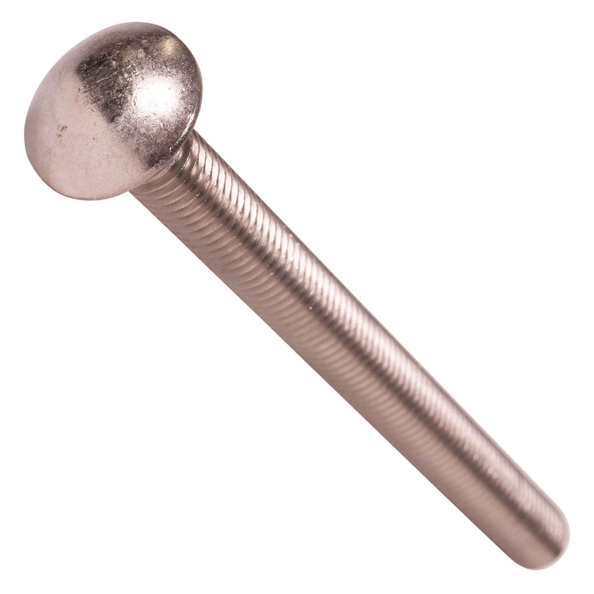 Conquest 1/2" x 6" Carriage Bolt - 18-8 Stainless Steel | Qty. 75 (Carton)
