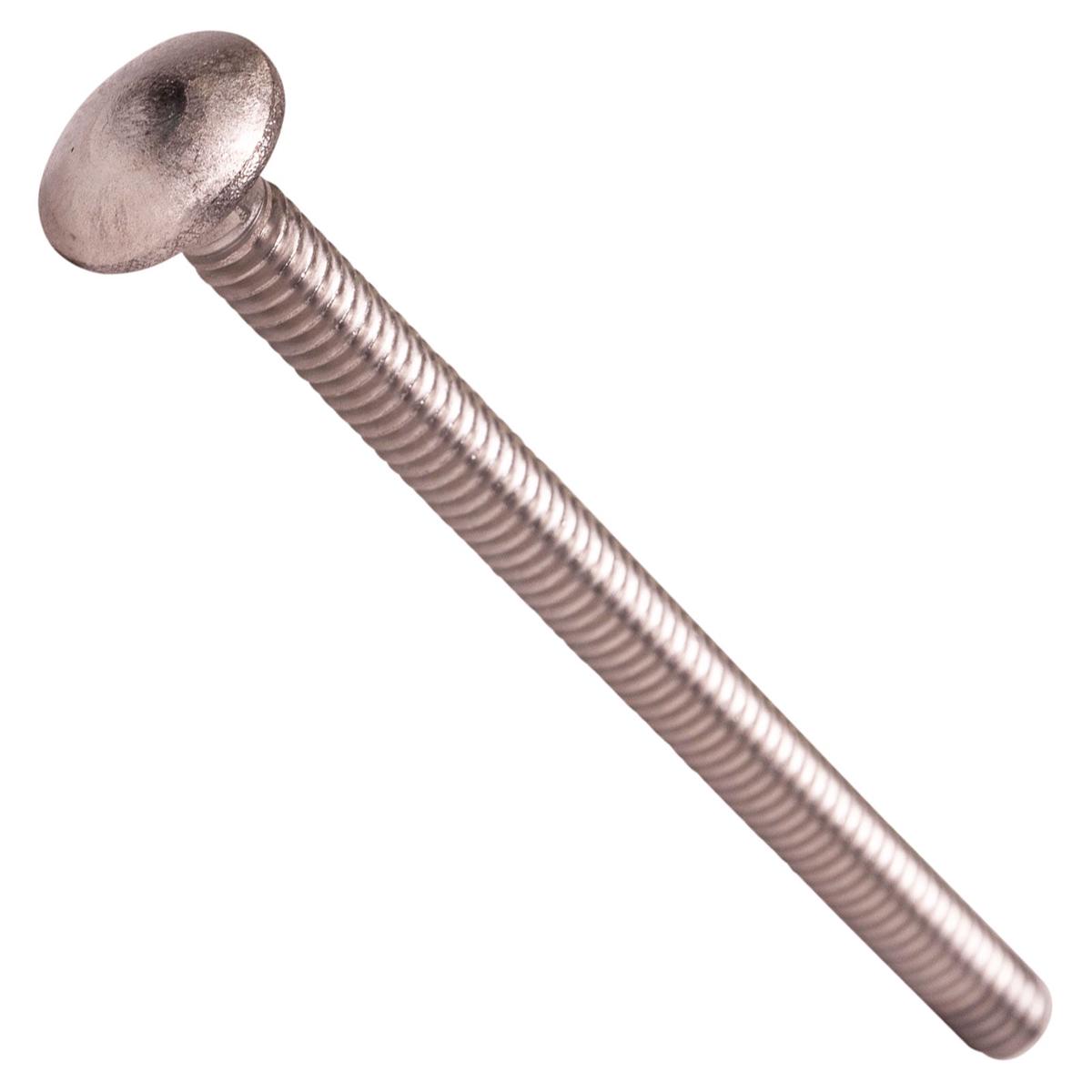 Conquest 1/4" x 3-1/2" Carriage Bolt - 18-8 Stainless Steel | Qty. 500 (Carton)