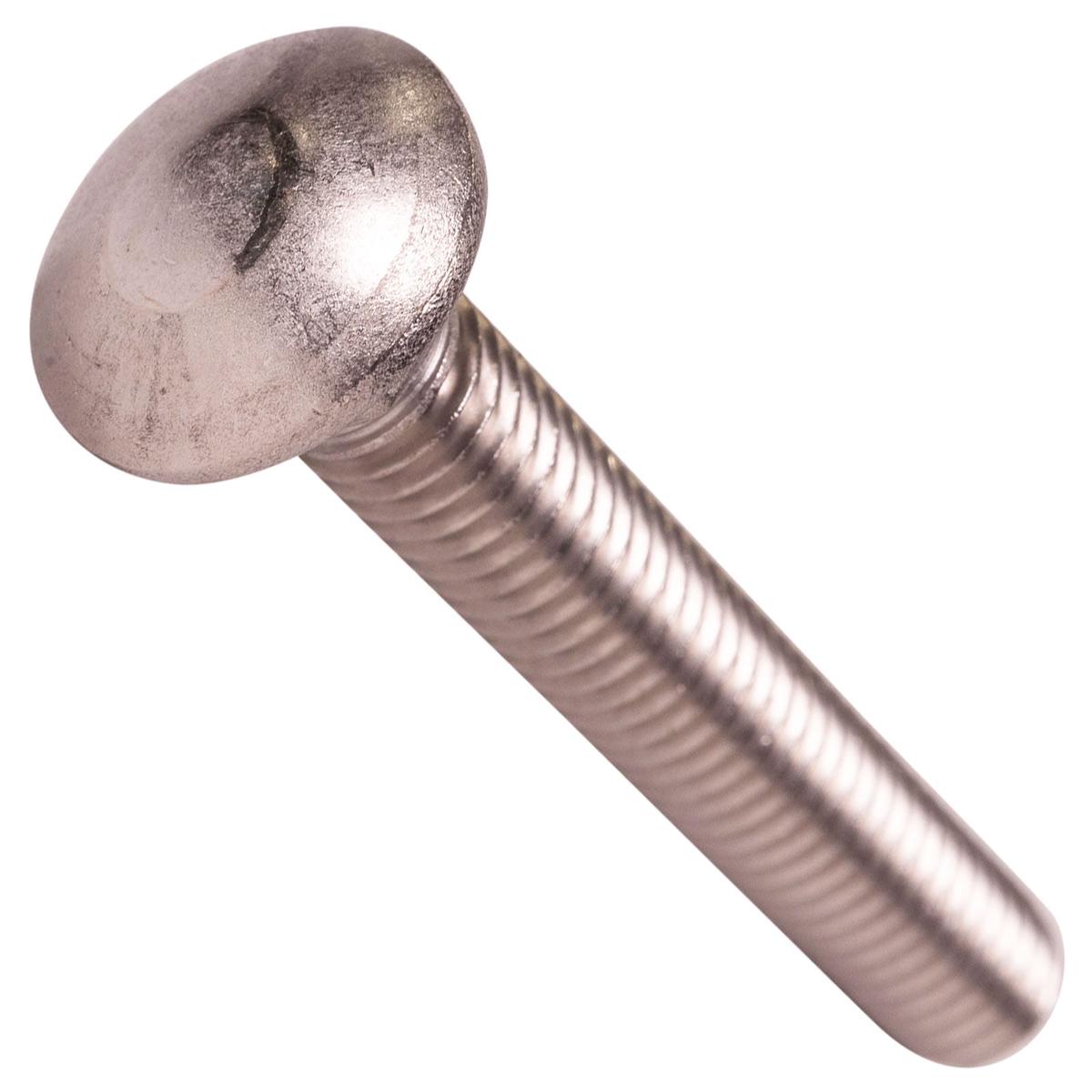 Conquest 3/8" x 2-1/2" Carriage Bolt - 18-8 Stainless Steel