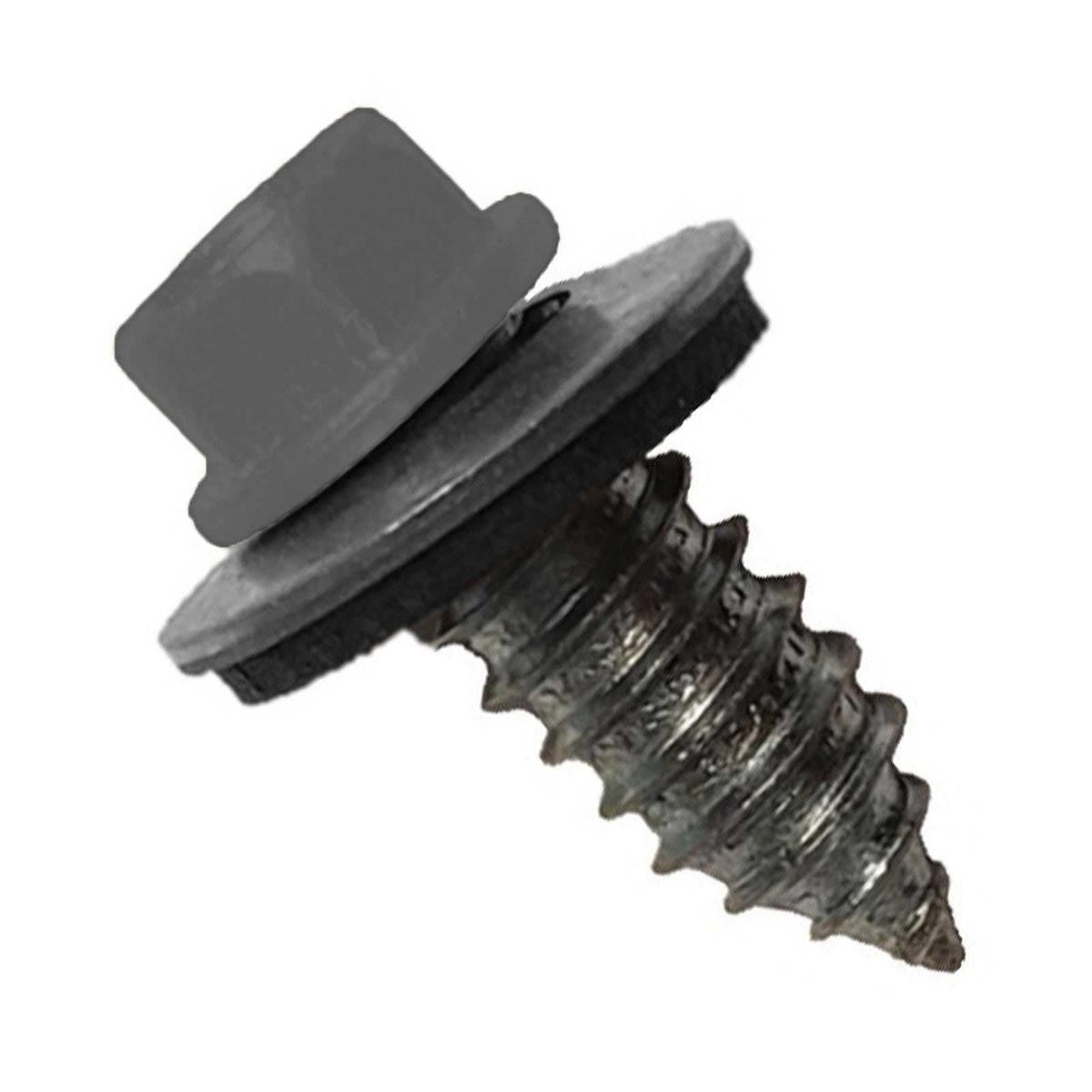 ST Fastening #17 x 3/4" Tapping Steelbinder Metal Roofing Screw, Hex Washer Head - Ash Gray | Qty. 120,000 (Pallet)