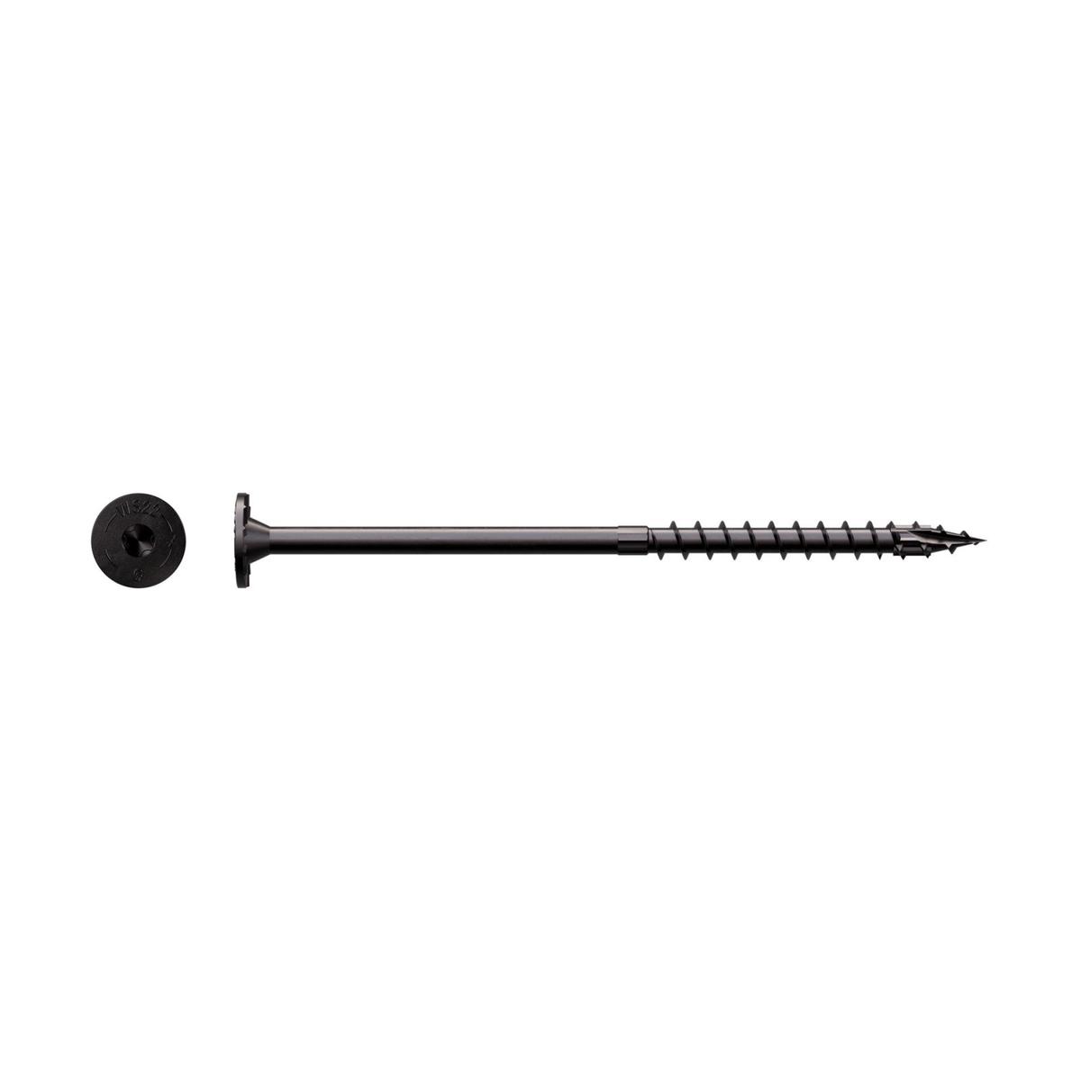 0.220" x 6" Strong-Tie SDWS22600DBB-R50 Timber Screw - Double Barrier Coating, Black | Qty. 1