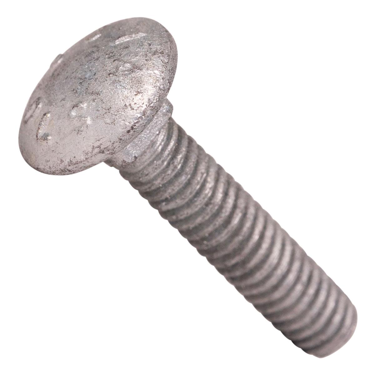 Conquest 1/4" x 1-1/4" A307 Carriage Bolt - Hot Dip Galvanized | Qty. 90,000 (Pallet)