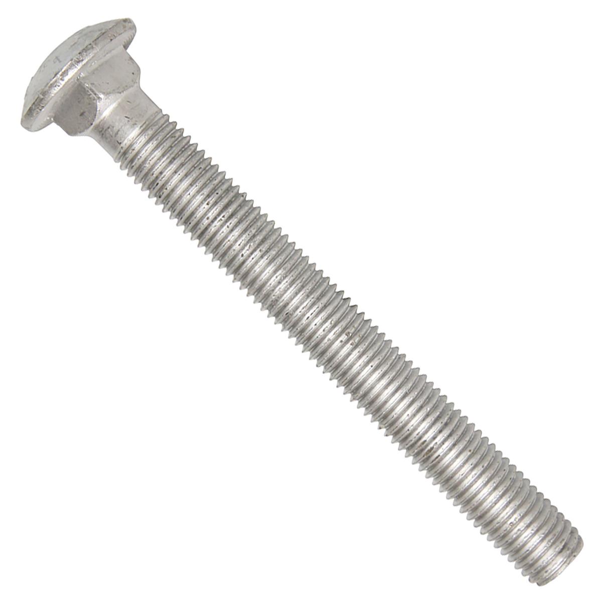 Conquest 3/4" x 7" A307 Carriage Bolt - Hot Dip Galvanized | Qty. 35 (Carton)