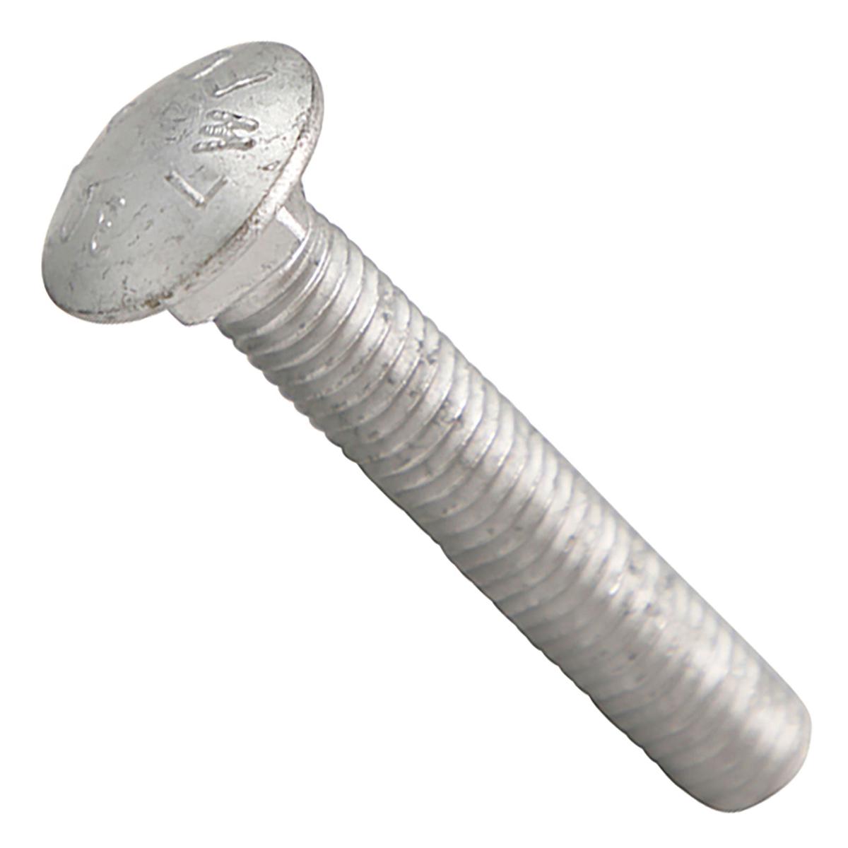 Conquest 1/2" x 3" A307 Carriage Bolt - Hot Dip Galvanized