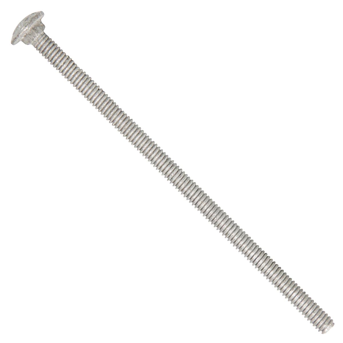 Conquest 1/4" x 5-1/2" A307 Carriage Bolt - Hot Dip Galvanized