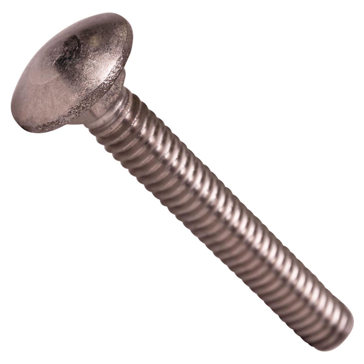 Conquest 1/4" x 1-3/4" Carriage Bolt - 18-8 Stainless Steel