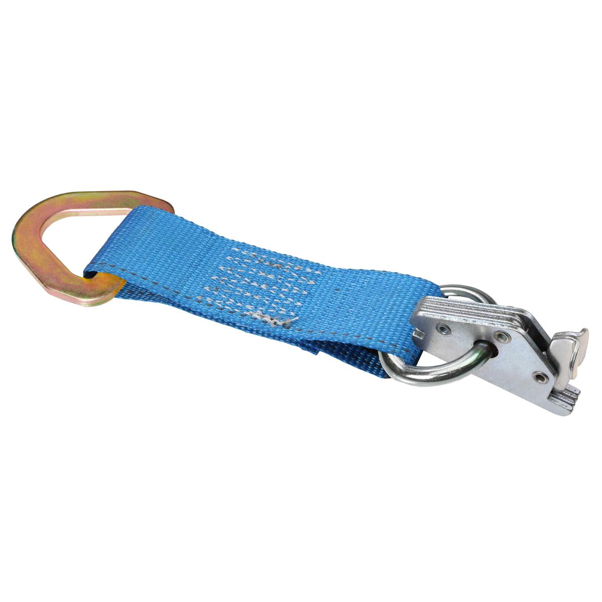 Heavy Duty 9-1/2" E-Track Rope Tie-Off - Blue | 6,000 lbs. BS