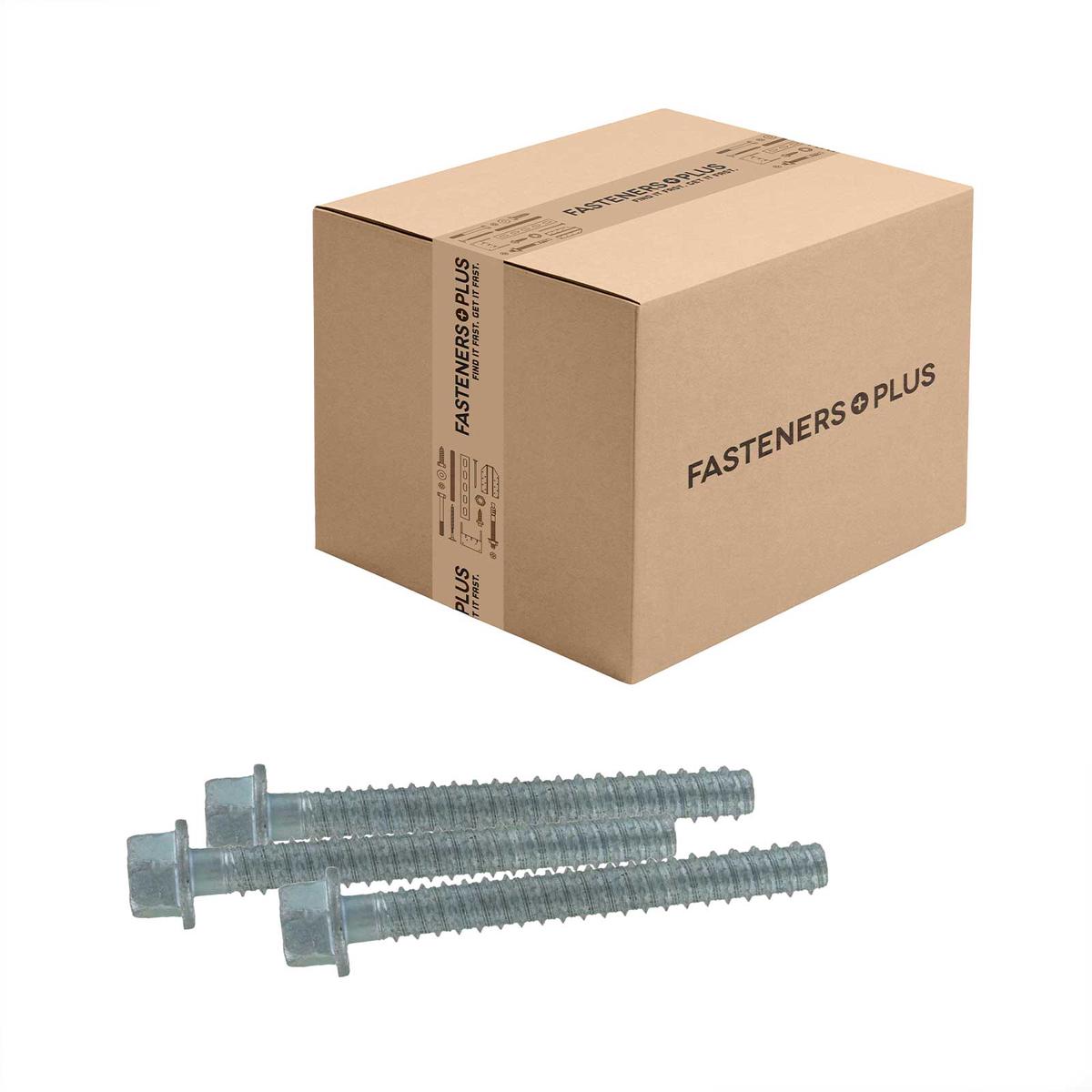 Tapcon 5/8" x 5" LDT Large Diameter Concrete Screw, Hex Head - Zinc | Qty. 100 (Carton)