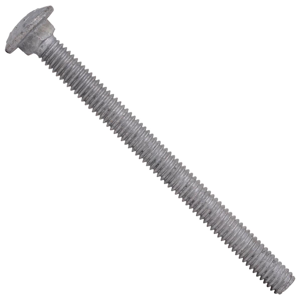 Conquest 5/16" x 4" A307 Carriage Bolt - Hot Dip Galvanized | Qty. 375 (Carton)